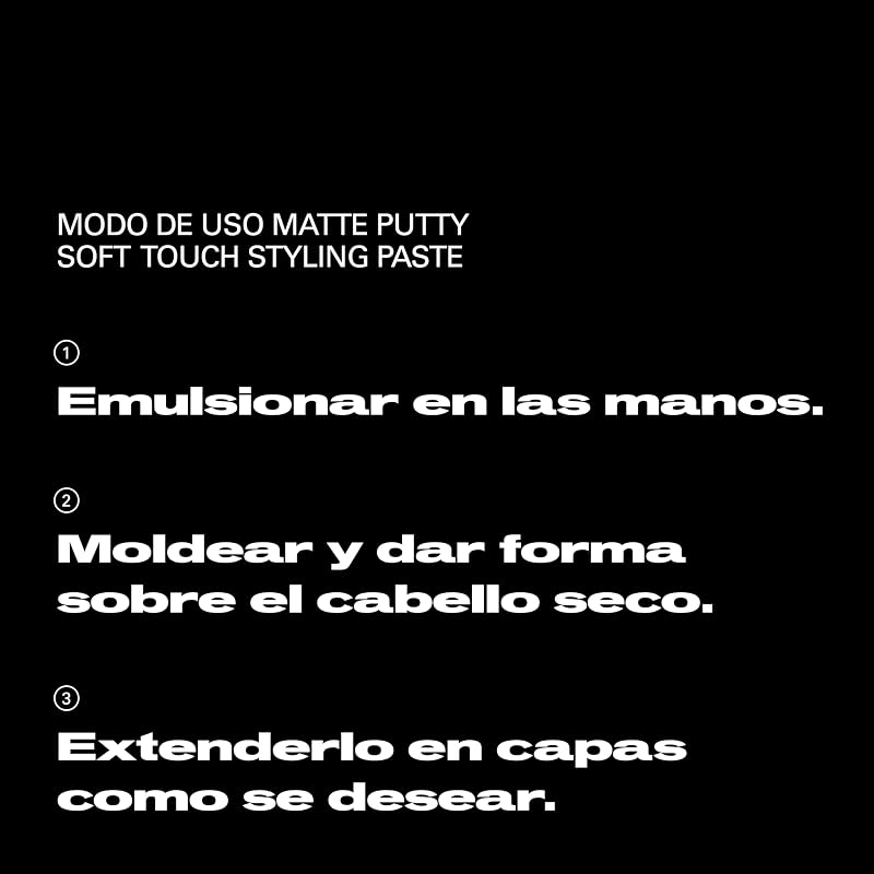 Sebastian Professional MATTE PUTTY| Pasta de Peinado con Acabado Mate (75g)