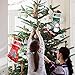 EasyAcc Christmas Stockings Personalized Large Size Classic Fireplace Stockings Adorable Felt Materials Stocks for Child Treats Toys Family Holiday Xmas Cheer Party New Year Decor Gifts - Xmas Tree