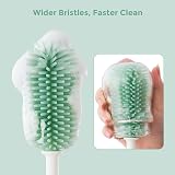Momcozy Bottle Brush Kit Pro Push-Press Deep Cleaning Green view 2
