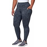 Mondetta Womens Midweight Brushed Jacquard Legging