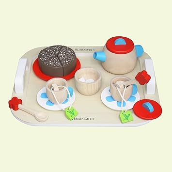 Brainsmith Tea Party Set -Brainsmith - Kitchen Set - Birthday Gift - Child Safe Toys -