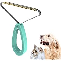 YUAKUOD Pet Hair Remover for Couch, Special Multi Fabric Edge and Carpet Scraper, Quick Dog Hair Remover, Cat Hair Remover fo