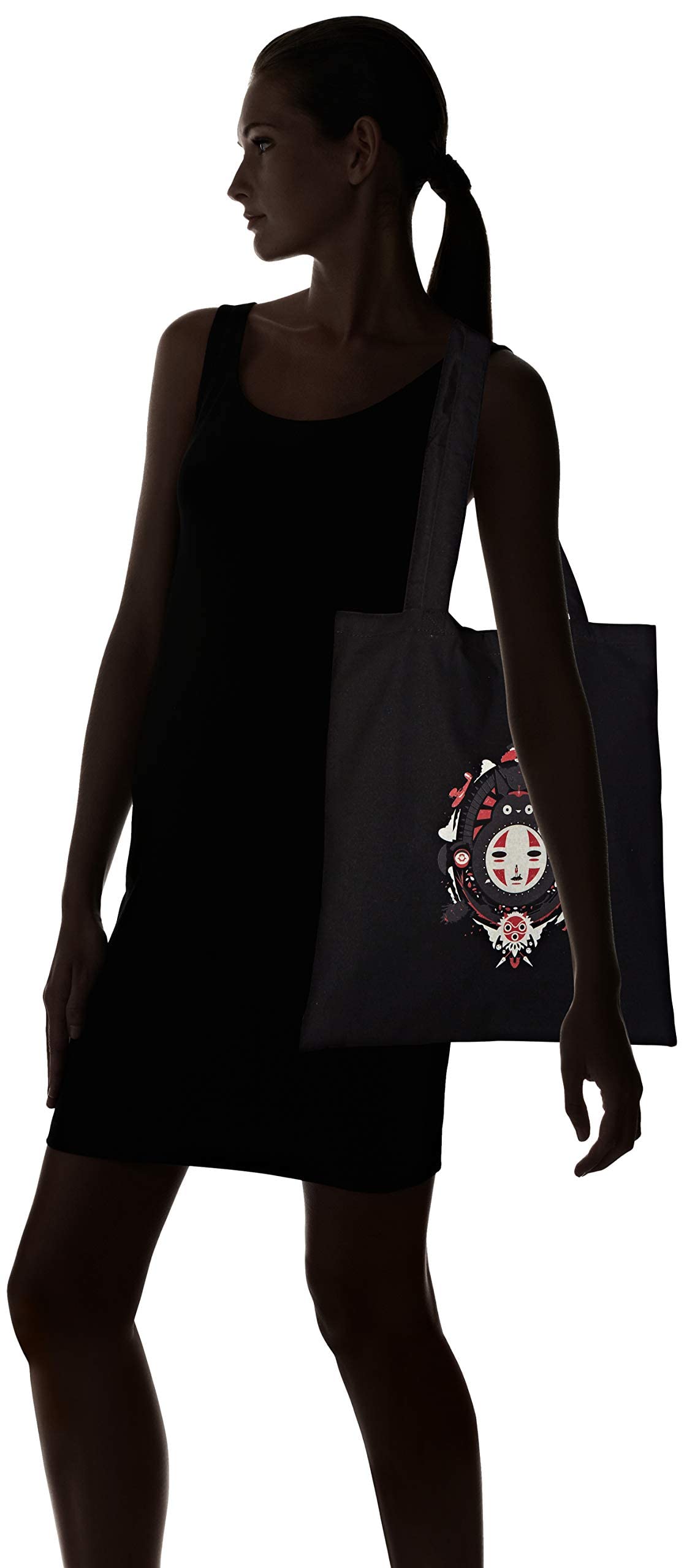 Texlab Unisex Adult VEND-181039 Cloth Bag, Black, 38 cm x 42 cm