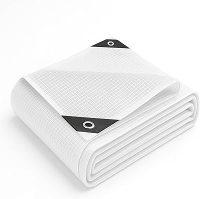 KEPLIN 2x3m Waterproof Tarpaulin Cover Sheet 100gsm Heavy Duty Mould-Resistant