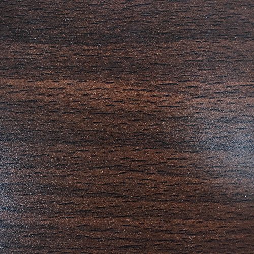 Dland Home Office Computer Desk with 2 Drawers 858-W, Composite Wood Board with Metal Frame, Walnut Black Leg, 47" Medium Size, 1 Pack