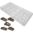 Car Shaped Polycarbonate Chocolate Mold Hard Poly-carbonate Candy Mold 3D Car Chocolate Mould