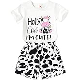 YOUNGER TREE Toddler Baby Girls Clothes Watermelon T-shirt + Linen Shorts with Belt Cute Summer Short Set