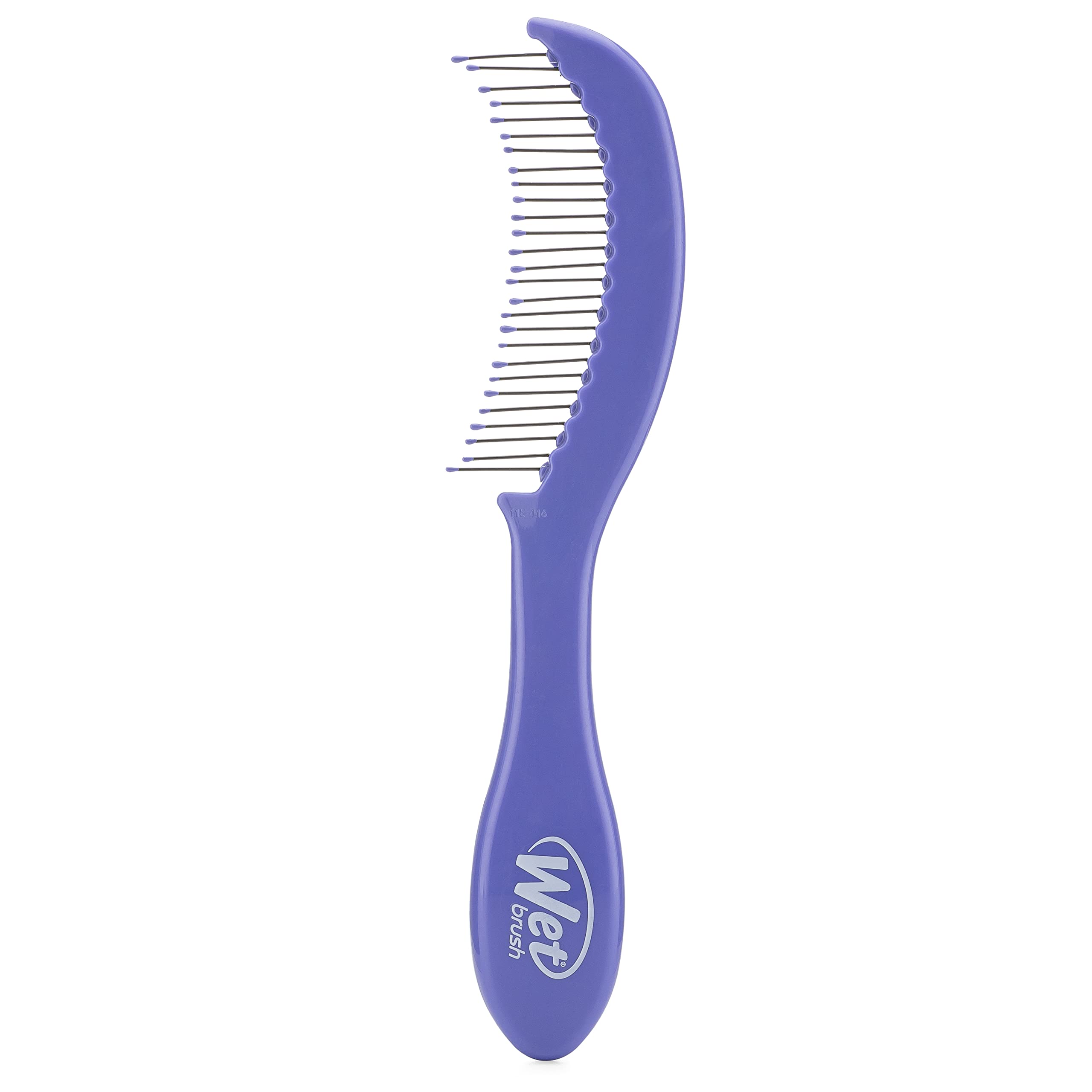 WetBrush Custom Care Detangling Comb, Hybrid Comb to Minimise Breakage with Intelliflex Bristles to Detangle, For Thin or Fine Hair, Purple