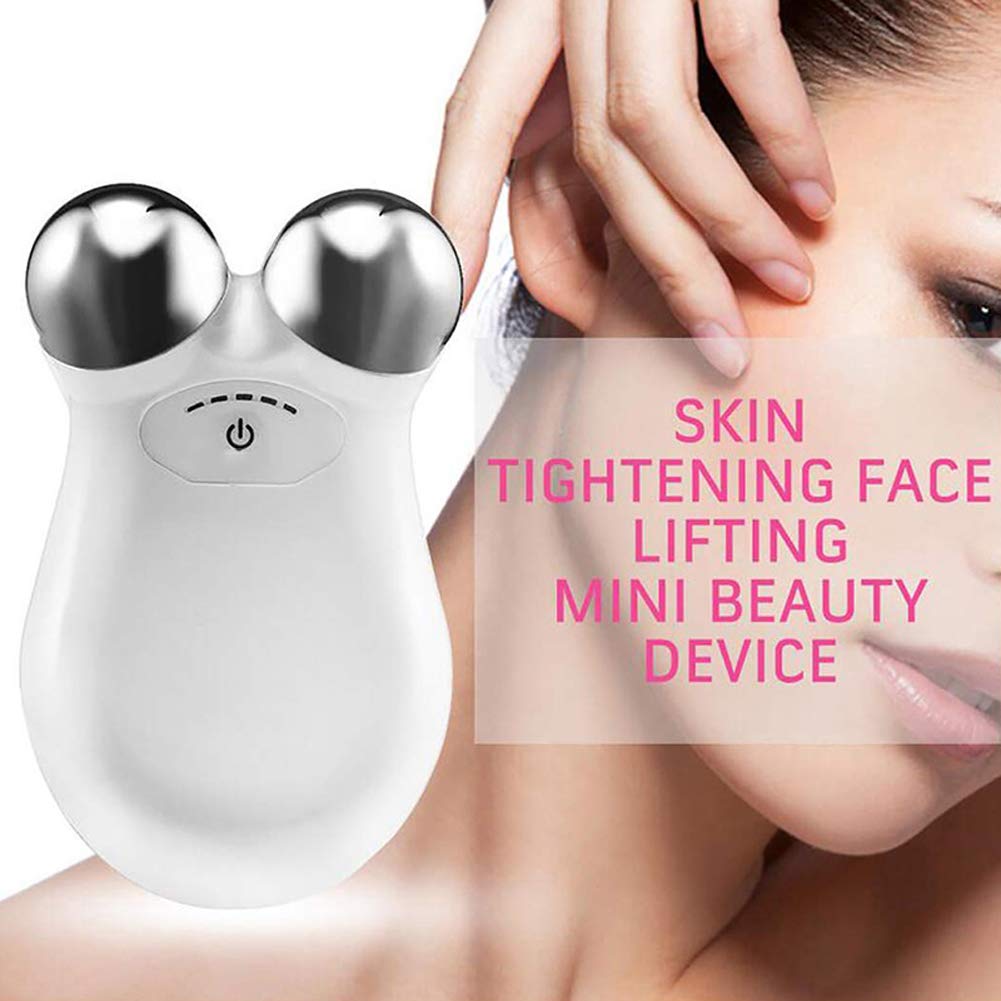 Mini Micro-current Face Massager Facial Lifting Skin Tightening Remove Wrinkle Skin Rejuvenation Toning Massage: Beauty