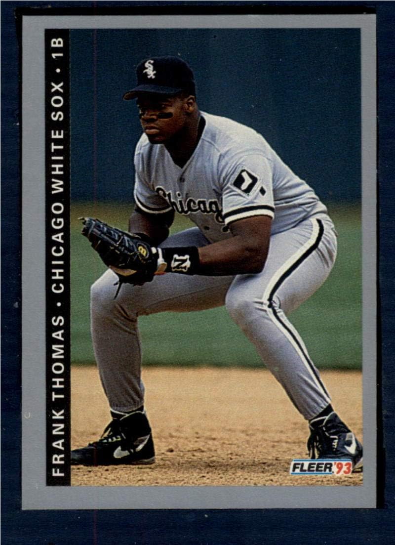 Amazon.com: 1993 Fleer #210 Frank Thomas NM-MT Chicago ...