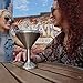ORCA Tini 13oz Stainless Steel Martini Glass | Temperature Insulated Tumbler for Every Outdoor, Picnic, Poolside, Beach & Patio Party — Stainless Steel