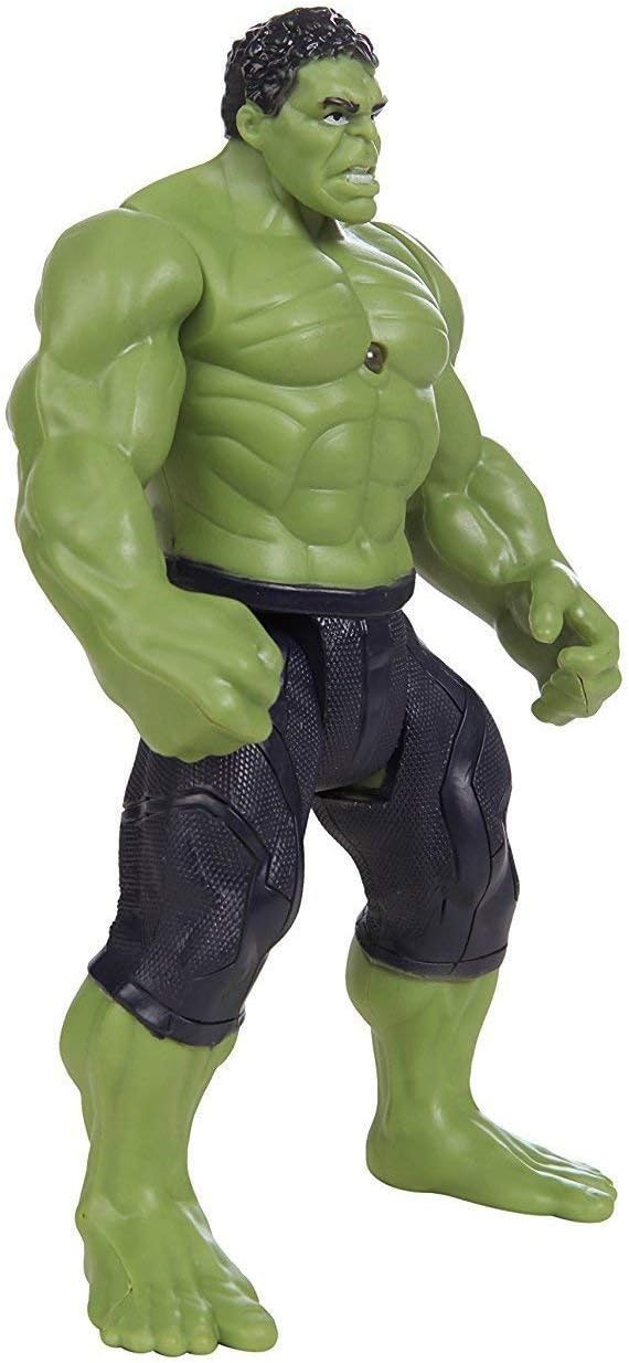 JINKRYMEN Hulk Marvel Avengers Infinity War Plastic Action Figure Toy for Kids (6-Inch, Multicolour)