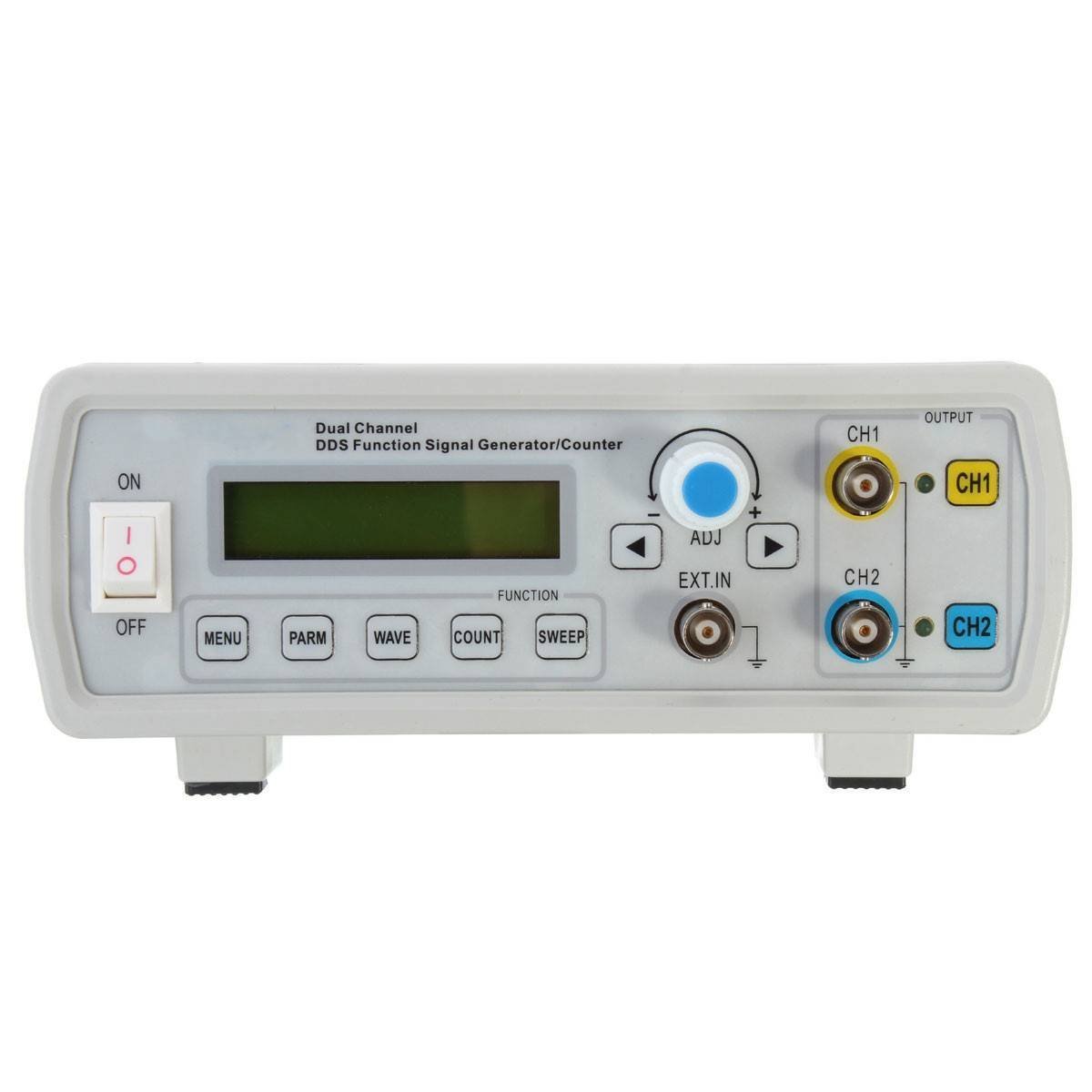 Kuman 2MHz Dual Channel DDS Function Signal Generator MSA/S 25 MHz