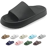 rosyclo Orthopedic Sandals for Women and Men, Arch Support Cloud Recovery Slides Orthotic Pain Relief Pillow Soft Lightweight Cozy Thick Sole Slip On Plantar Fasciitis Slippers