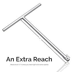 Neiko 01135A 3/8-inch Drive T-Handle Wrench with