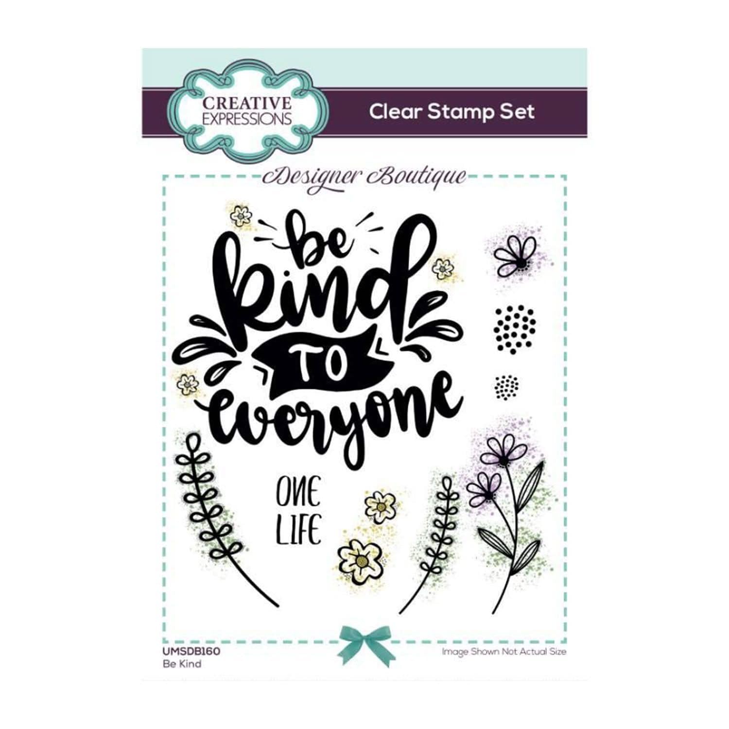 Designer Boutique Creative Expressions Stamp Set-Be Kink, A6