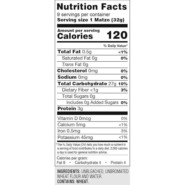 MANISCHEWITZ, MATZOS UNSALTED, 10 OZ