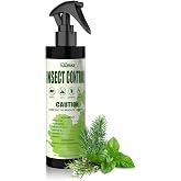 Natural Peppermint Oil Spray for Rodents &amp; Bugs,Indoor and Outdoor use | Pet‑Safe Home Defense Insect Repellent for Spider,Ant,Silverfish,Roach &amp; More,Bedroom Kitchen Basement Yard Garage 10.15 oz