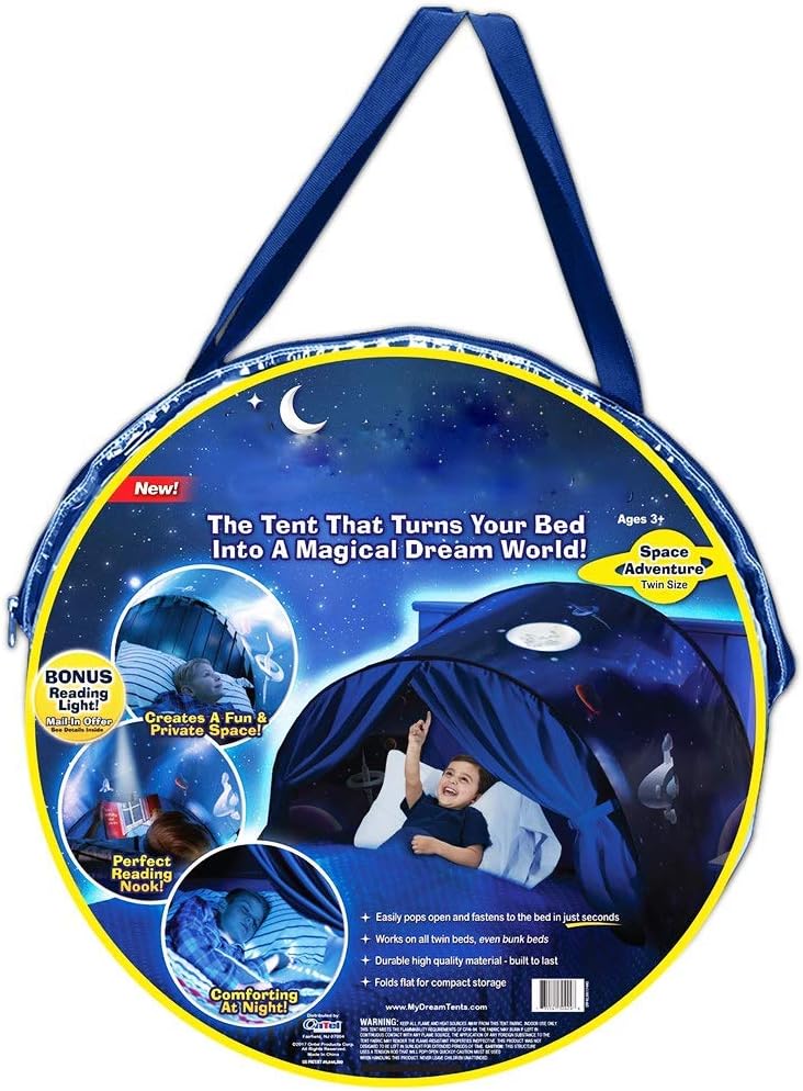 Nifogo Bed Tents for Boys and Girls - Space Themed Children's Playrooms - Indoor Game Tents - Perfect for Christmas and Birthday Gifts - Image 5