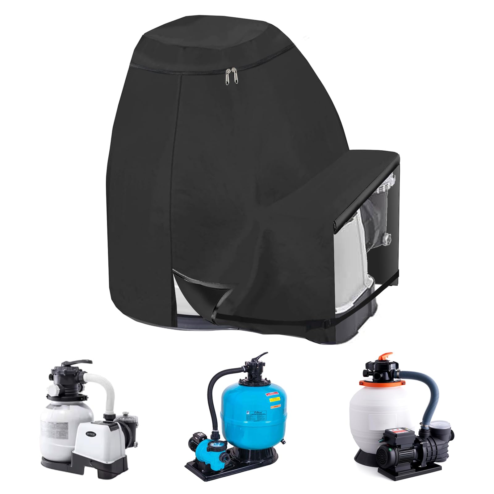 Pool Pump Cover, Pump House for Pool Pump, Pool Pump Cover, Sand Filter System Cover, Pool Pump House, Pool Pump Cover (14-16 Inches)