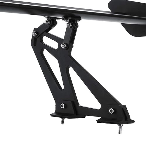 thumbnail image 2 of VEVOR GT Wing Car Spoiler, 43.3 Inch Universal Spoiler With Single Deck, Adjustable Lightweight Aluminum, Car Rear Spoiler Wing, Racing Spoiler BGW/JDM Drift Black 2 of 10