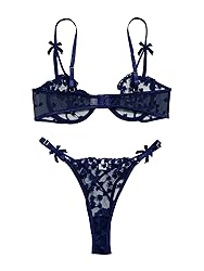 Lilosy Sexy Cute Underwire Push Up Strappy Heart