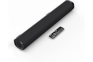 Jierben Sound Bar, Surround Sound System for TV –Sound Bar for TV, 120W Sound Bar for Smart TV, 3D Home Theater Audio with HD ARC/Bluetooth/Optical, Perfect for Movies, Music,Parties
