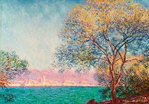 Antibes in the Morning by Claude Monet – Greetings Card