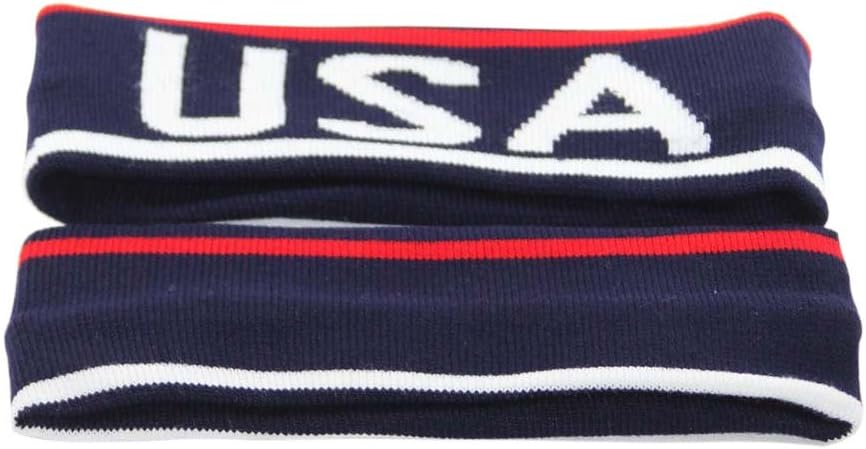WakawakaC USA Sweatband Headband for Sports and Fashion