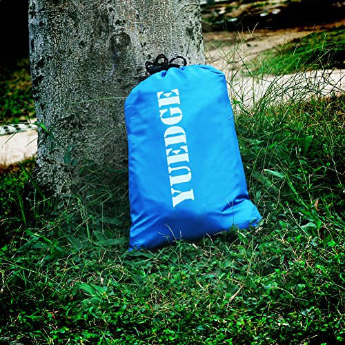 YUEDGE 10x10ft Multi-function Waterproof Camping Backpacking Tarp Shelter RipStop Rainfly Snow Cover Hammock Tarp Rain Fly Tent Tarp - Thumbnail 7