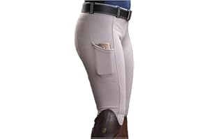 Mmoneyake Womens Equestrian Pants Horse Riding Pants Breeches Exercise High Waist Sports Leggings Workout Gym Yoga Pants