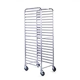 JAXPETY 20 Pan End Load Bun Commercial Dough Baking