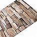 Timeet Stone Peel and Stick Wallpaper,Self-Adhesive Wallpaper 3D Stone Textured Removable Wallpaper Décor Film for Room 17.7in x 16.4ft