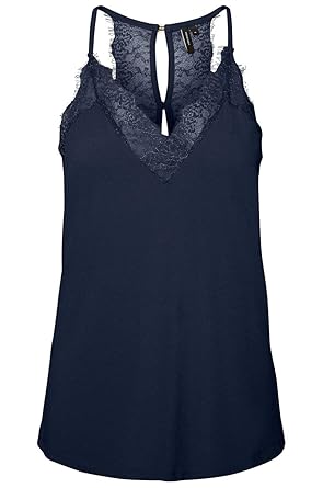 Vero Moda NOS Damen Top Vmmilla S/L Lace Noos