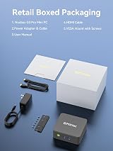 GMKtec Mini PC G3 PRO Core i3-10110U 8GB/256GB 4K Dual HDMI WiFi6 BT5.2 2.5GbE view 9