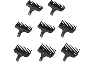 BLOTMS 8 Piece Replacement Comb Set for Wahl 40mm Detachable T-Blade Trimmers - Compatible with Specified Wahl T-Blade Trimmer Models