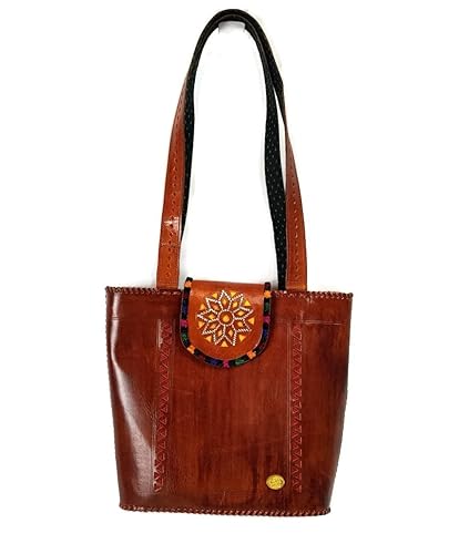 leather boho shoulder bag