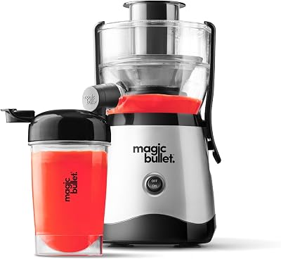 Nutribullet Stainless Steel 400W Juicer Set 10 Pieces 16 oz Black