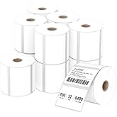 Anylabel Compatible 3" x 2" Direct Thermal Labels Replacement for Barcodes Postage Address Shipping Compatible with Rollo & Zebra Desktop Printers Adhesive & Perforated (12 Rolls, 700 Labels/Roll)