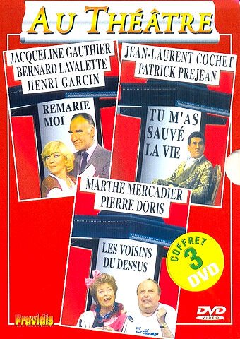 Coffret Théâtre Vol. 4 (3 Dvd) : Remarie-Moi - Tu M'as Sauvé La Vie - Les Voisins Du Dessus - Pack Spécial