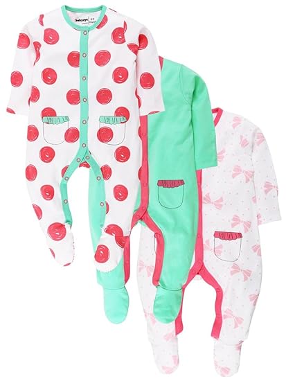 baby sleepsuits with mittens attached