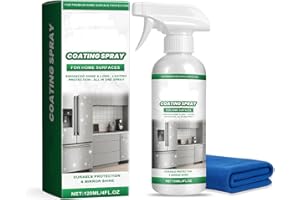 600ml Ceramic Coating Spray for Stainless Steel and Hard – -Fingerprint & Stain – Hydrophobic for Appliances, Glass, Tile, Co