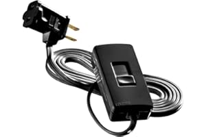 Leviton 300-watt Tabletop Slide Control Lamp Dimmer, TBL03-10E, Black