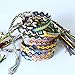 TOYMYTOY 12 Pcs Cool Colorful Friendship Bracelets Nepal Woven Ankle Bracelet Party Favor