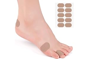 ZUJIACUN 100pcs Moleskin patches, pressure sensitive glue Moleskin foot pads Health products Waterproof bubble bandage Low fr