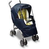 Manito Elegance Alpha Stroller Weather Shield/Rain Cover - Navy