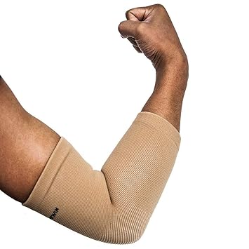 Senston 1 Stück Ellenbogenbandage - Atmungsaktiv/Schweiß Absorbent Schutz für Ellenbogen - Ellbogenschützer Elbow Support Arm