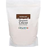 NuNaturals Organic Cocoa Powder, Premium Dutch-Process For Drinking and Baking, 5lb