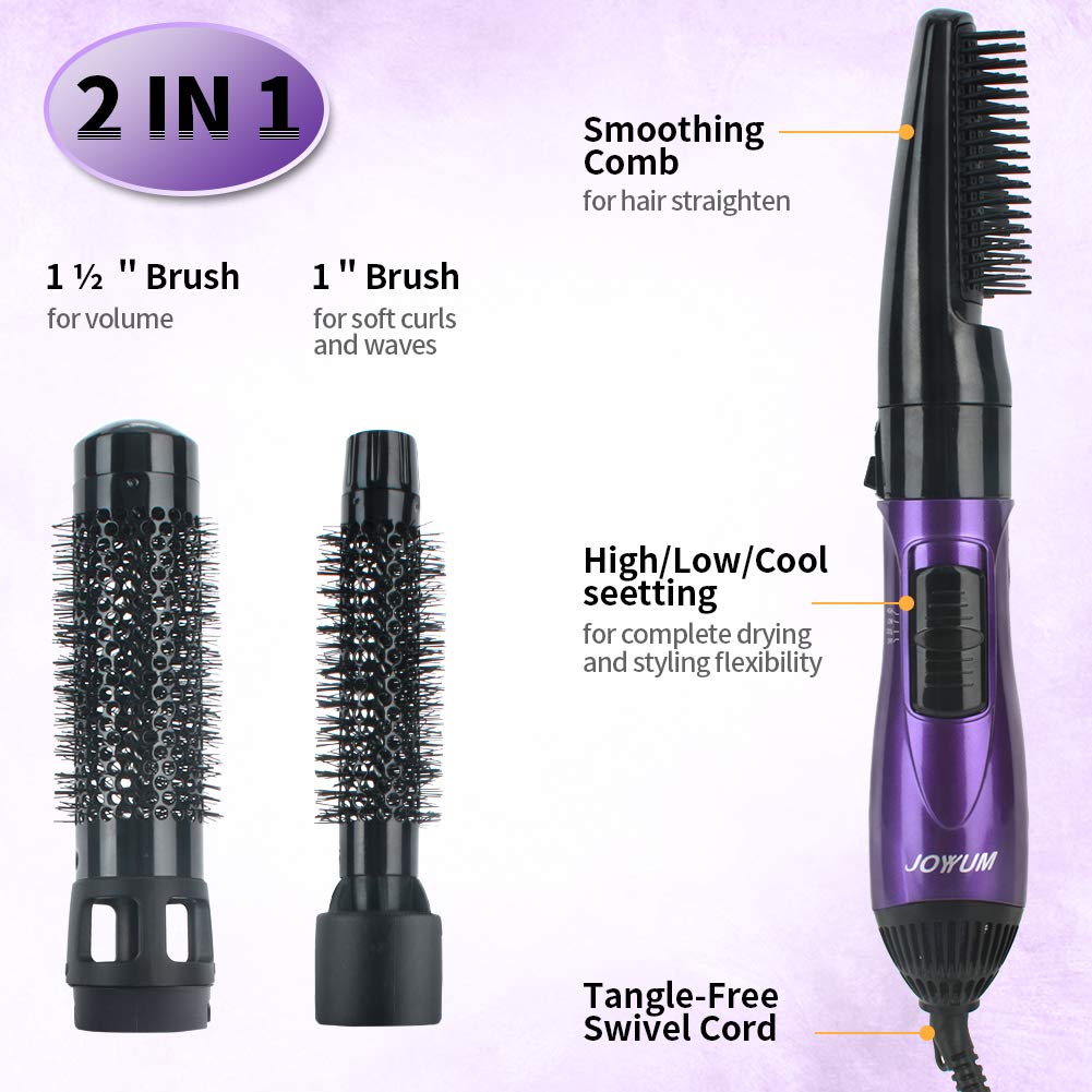 joyyum hair straightening brush