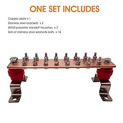 Copper Grounding Bar Kit for General